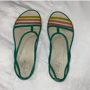 Colorful crocs for women